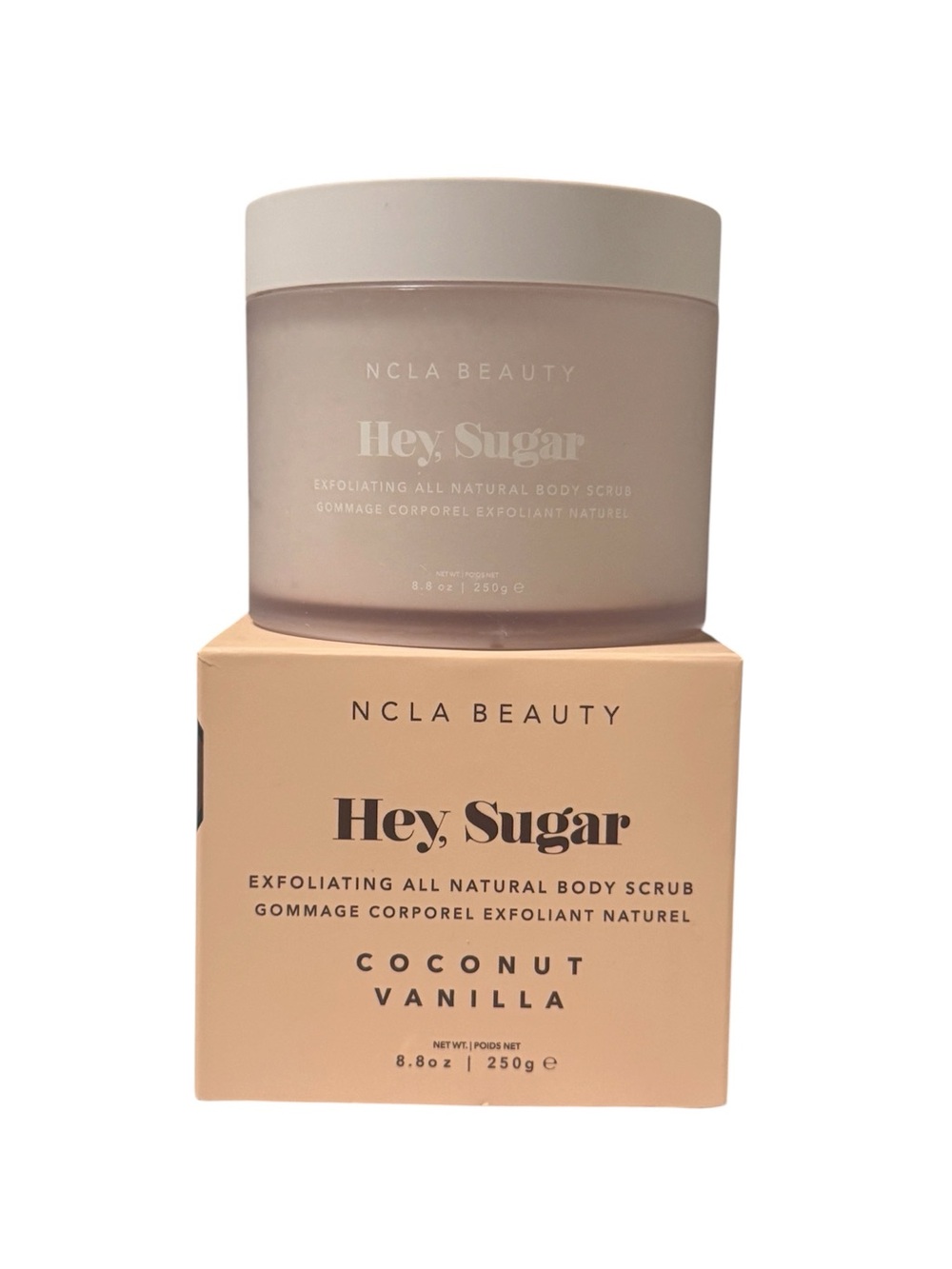 NCLA Beauty Hey Sugar Coconut Vanilla Body Scrub - Cream